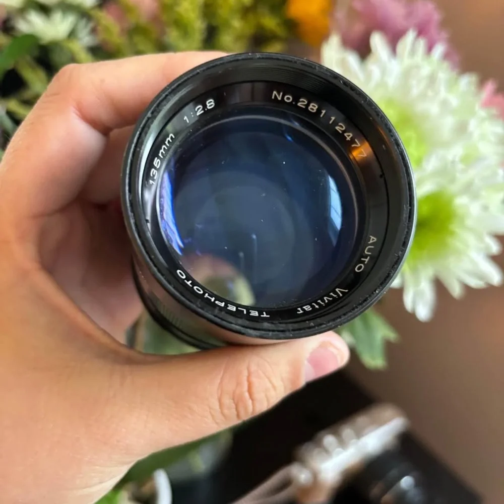vivitar telephoto camera
